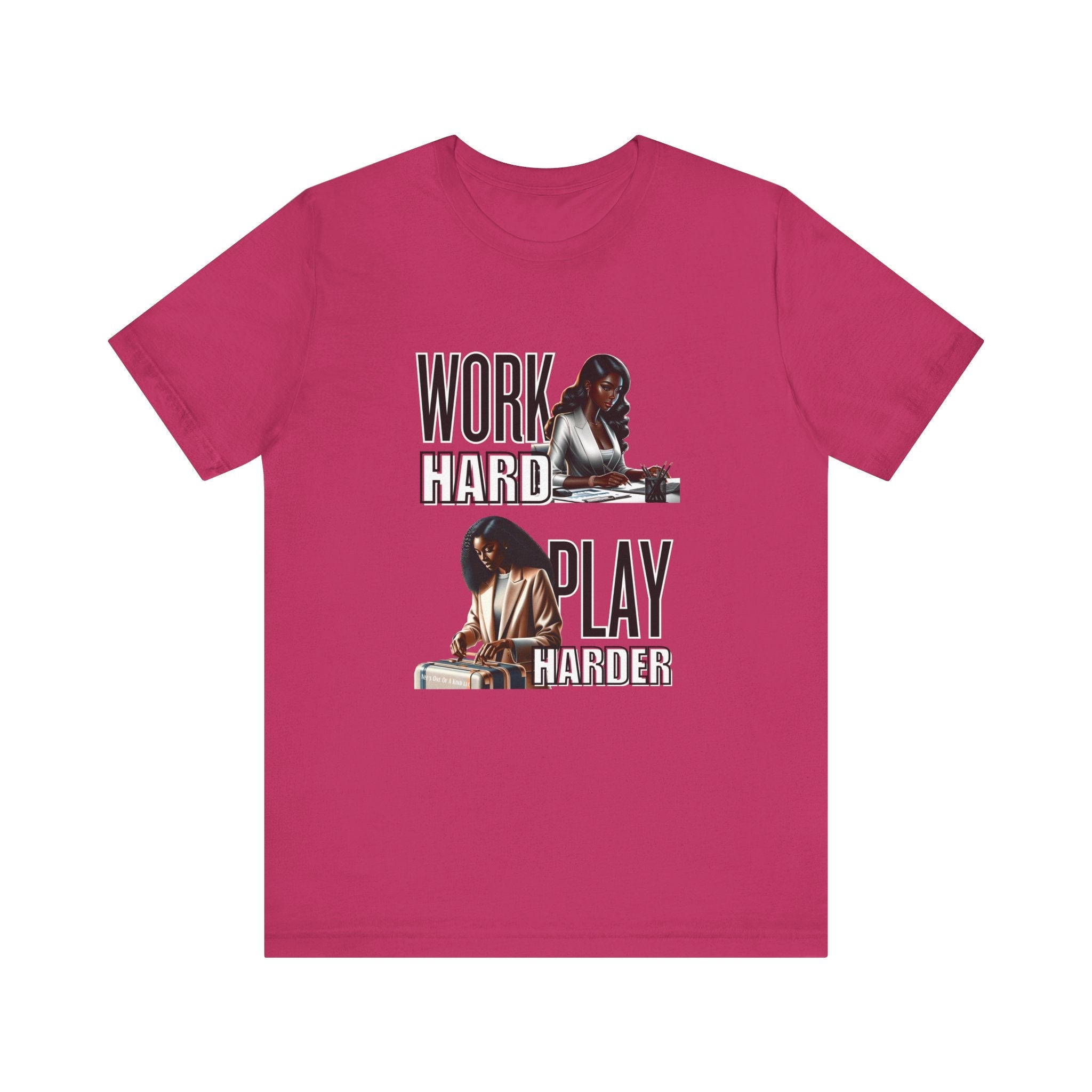 Work Hard Play Harder Short Sleeve Tee